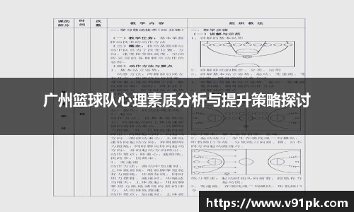 广州篮球队心理素质分析与提升策略探讨